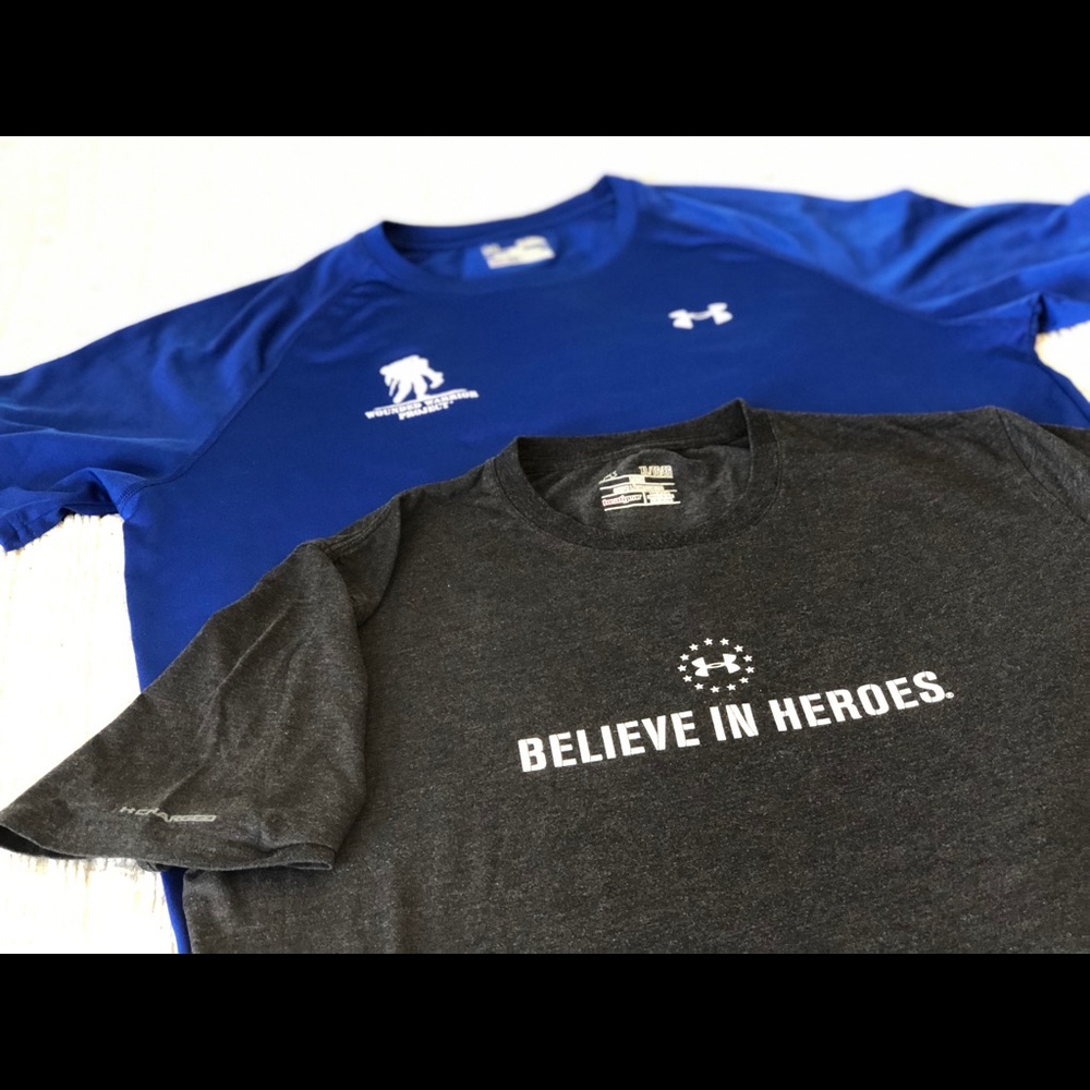 Bundle of 2 - Men’s UA Wounded Warrior T-Shirts